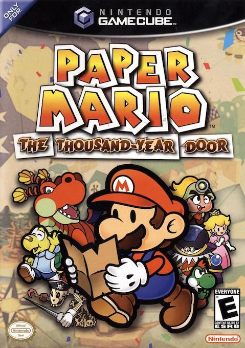 Paper Mario - The Thousand-year Door box art