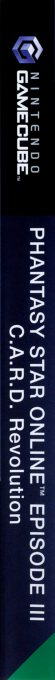 Phantasy Star Online Episode III - C.A.R.D. Revolution — box-2D-side (EU)