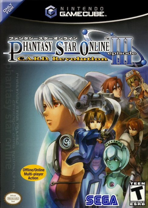 Phantasy Star Online Episode III - C.A.R.D. Revolution box art