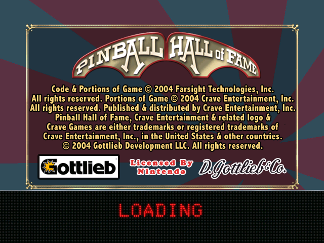 Pinball Hall Of Fame - The Gottlieb Collection — sstitle (US)