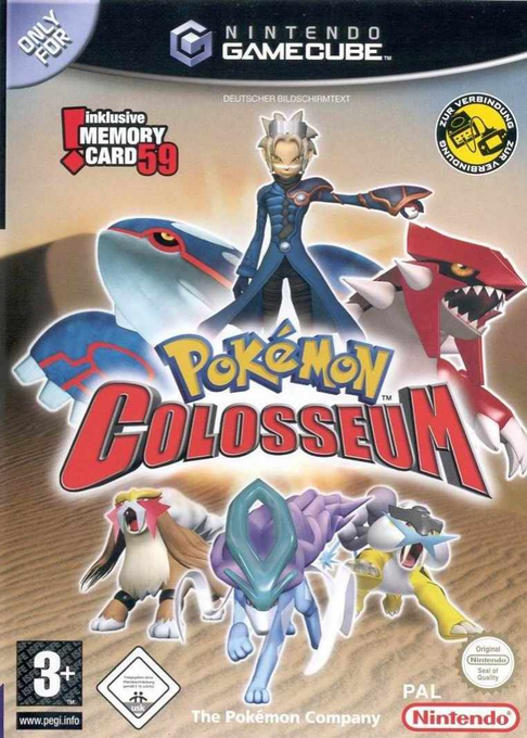 Pokémon Colosseum — box-2D (DE)