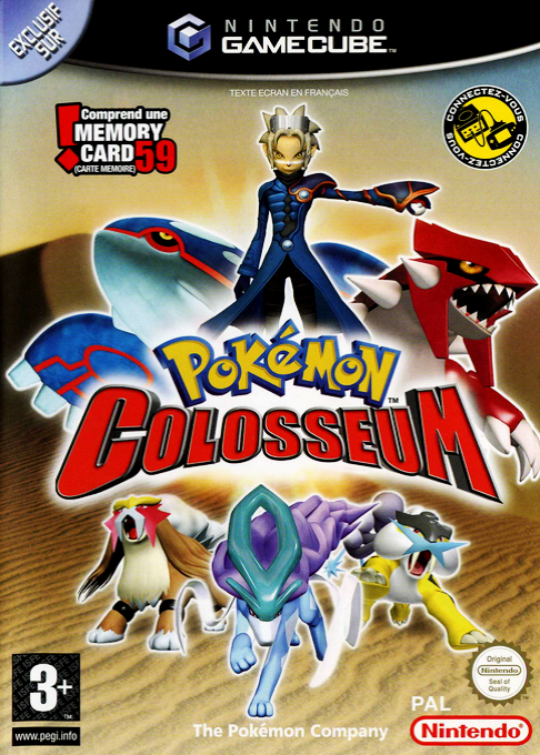 Pokémon Colosseum — box-2D (FR)