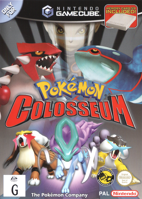 Pokémon Colosseum — box-2D (AU)