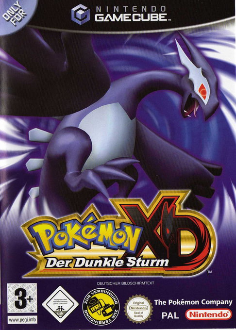 Pokemon XD - Yami no Kaze Dark Lugia — box-2D (DE)