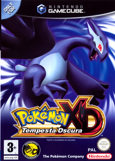 Pokemon XD - Yami no Kaze Dark Lugia — box-2D (IT)