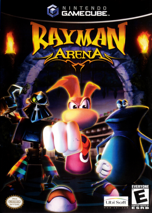 Rayman Arena box art