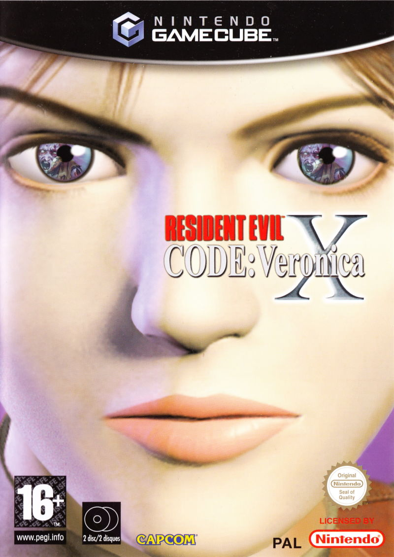 Resident Evil Code - Veronica X — box-2D (DE)