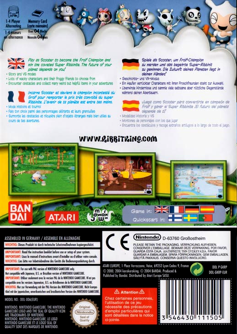 Ribbit King — box-2D-back (EU)