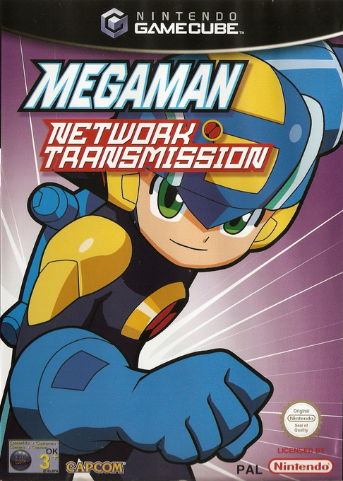 Mega Man Network Transmission — box-2D (EU)