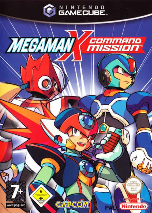 Mega Man X - Command Mission — box-2D (DE)