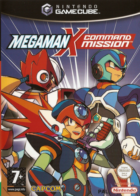Mega Man X - Command Mission — box-2D (EU)