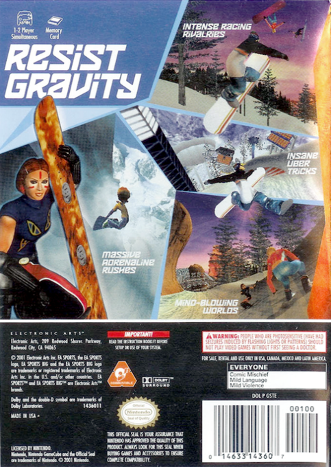 SSX Tricky — box-2D-back (US)