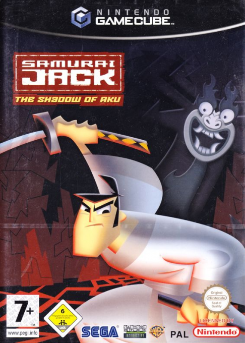 Samurai Jack - The Shadow Of Aku — box-2D (DE)