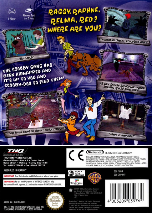 Scooby-Doo! Night of 100 Frights — box-2D-back (EU)