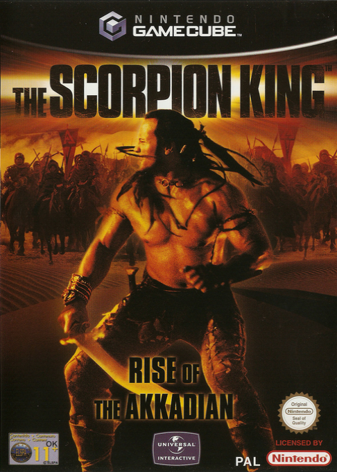Scorpion King - Rise Of The Akkadian — box-2D (EU)