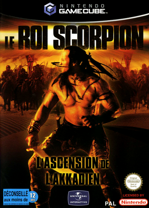 Scorpion King - Rise Of The Akkadian — box-2D (FR)
