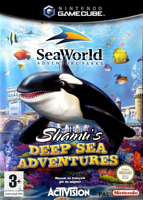 Shamu's Deep Sea Adventures — box-2D (FR)