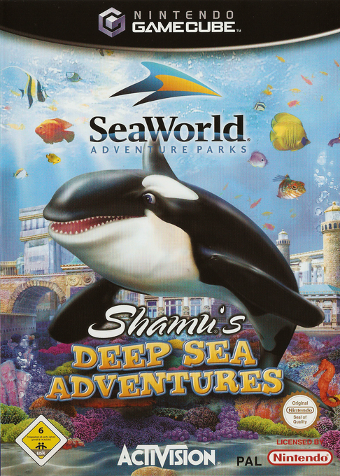 Shamu's Deep Sea Adventures — box-2D (DE)