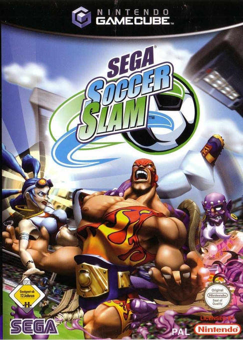 Sega Soccer Slam — box-2D (DE)