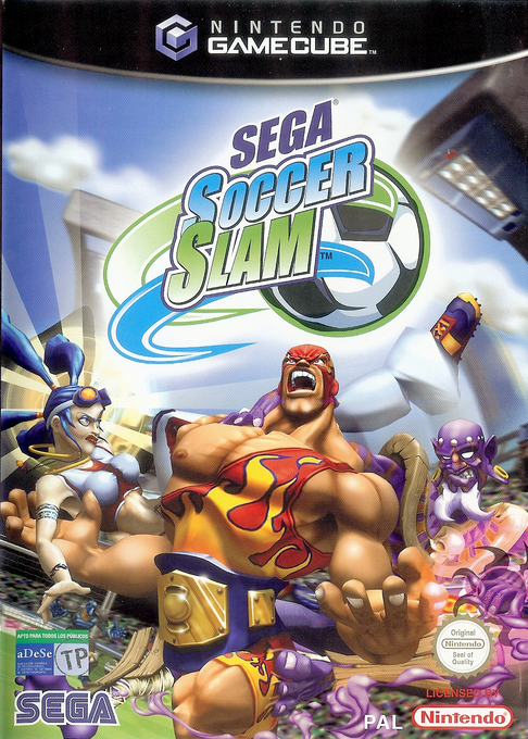 Sega Soccer Slam — box-2D (SP)