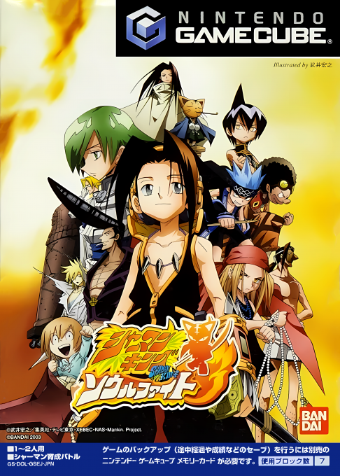 Shaman King - Soul Fight — box-2D (JP)