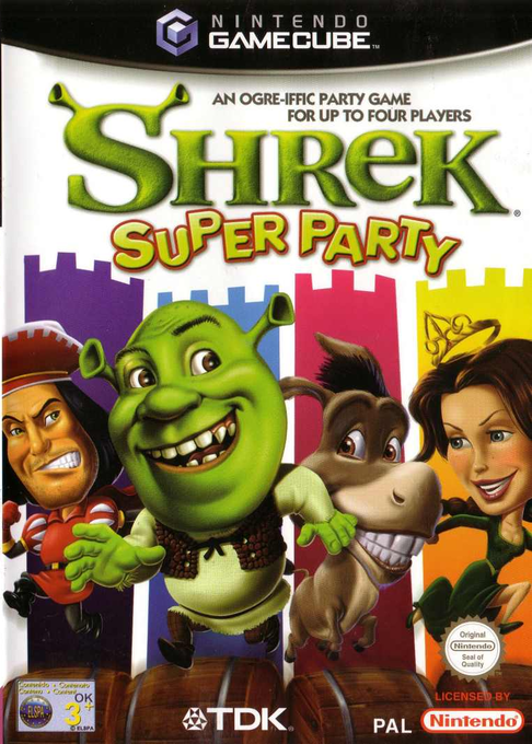 Shrek - Super Party — box-2D (IT)