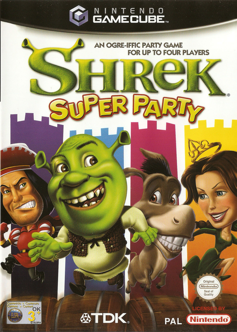 Shrek - Super Party — box-2D (EU)