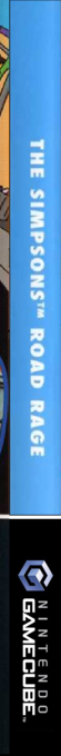 Simpsons, The - Road Rage — box-2D-side (US)