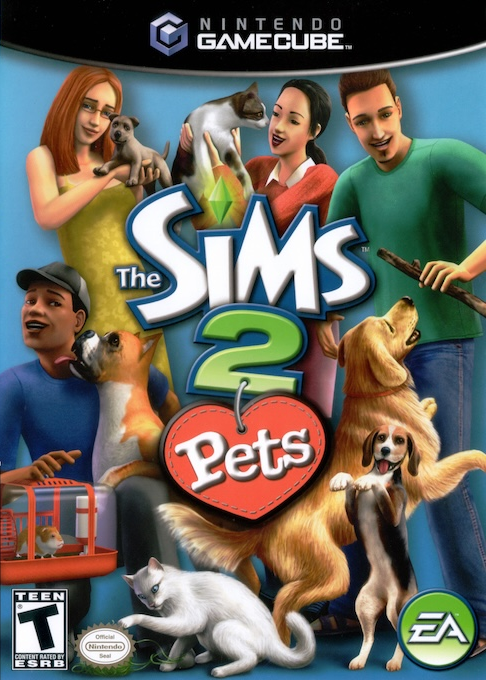 Sims 2 - Pets, The box art