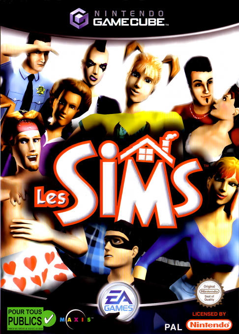 Sims, The — box-2D (FR)