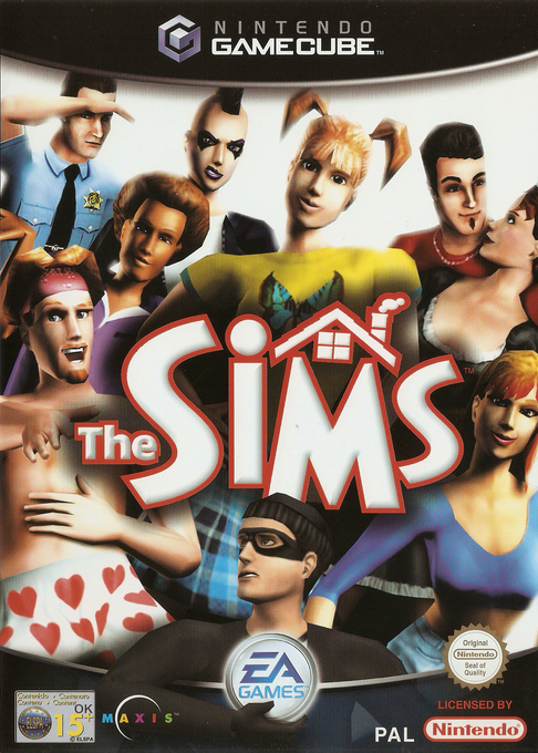 Sims, The — box-2D (EU)