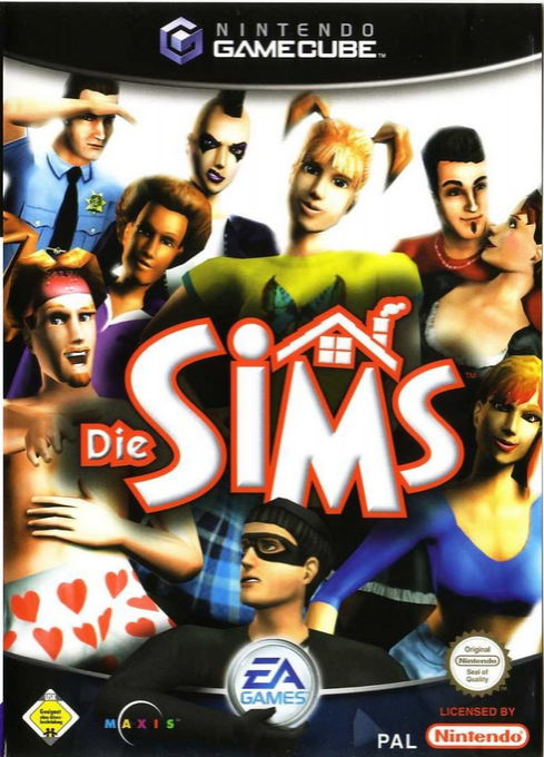 Sims, The — box-2D (DE)