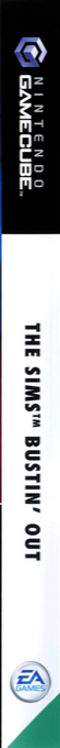 Sims, The - Bustin' Out — box-2D-side (EU)