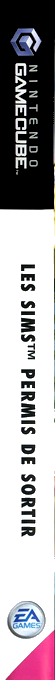 Sims, The - Bustin' Out — box-2D-side (FR)