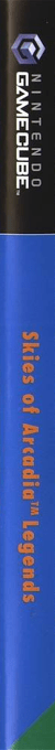 Skies Of Arcadia Legends — box-2D-side (EU)