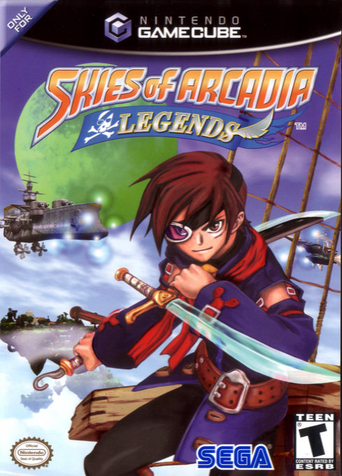 Skies Of Arcadia Legends box art