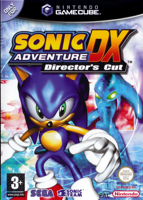 Sonic Adventure Dx - Director's Cut — box-2D (EU)