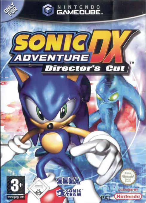 Sonic Adventure Dx - Director's Cut — box-2D (DE)