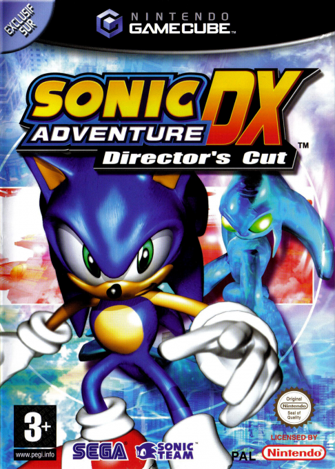 Sonic Adventure Dx - Director's Cut — box-2D (FR)
