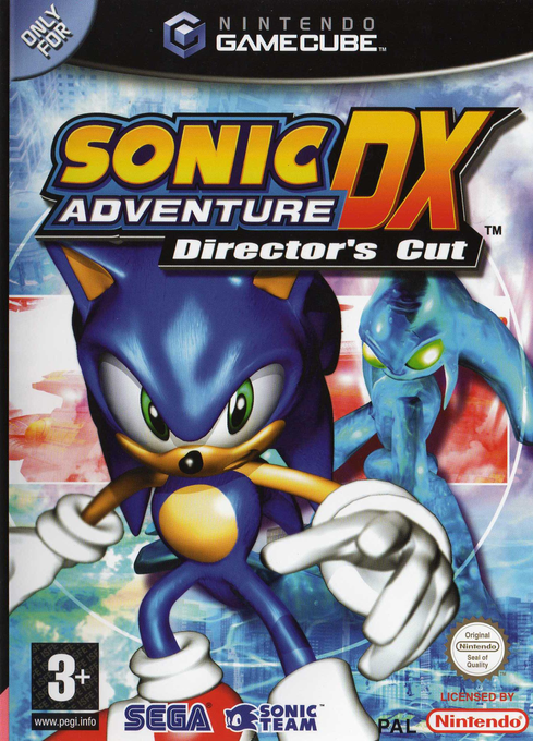 Sonic Adventure Dx - Director's Cut — box-2D (SP)