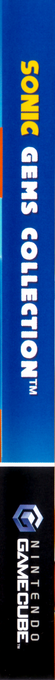 Sonic Gems Collection — box-2D-side (US)