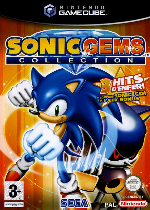 Sonic Gems Collection — box-2D (FR)