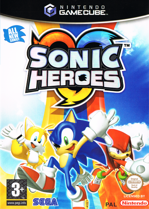 Sonic Heroes — box-2D (EU)