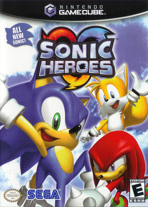 Sonic Heroes box art