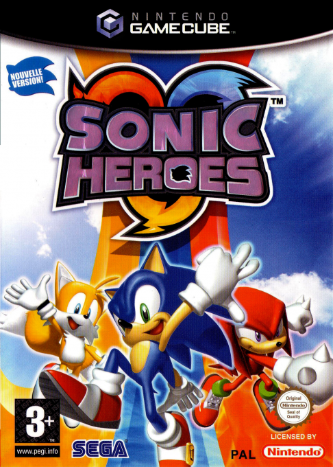 Sonic Heroes — box-2D (FR)