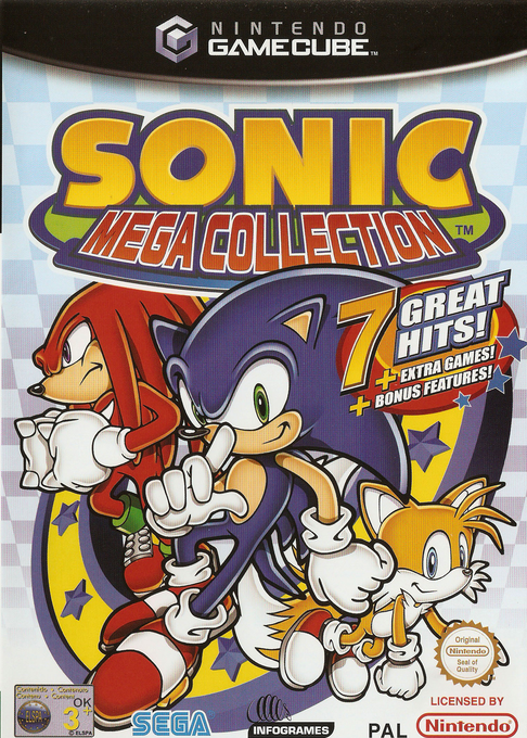 Sonic Mega Collection — box-2D (EU)