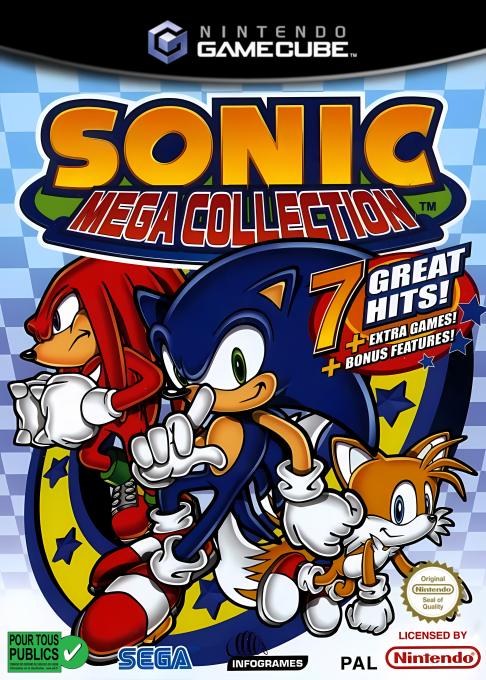Sonic Mega Collection — box-2D (FR)