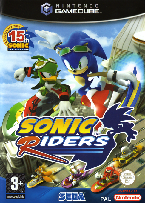 Sonic Riders — box-2D (EU)