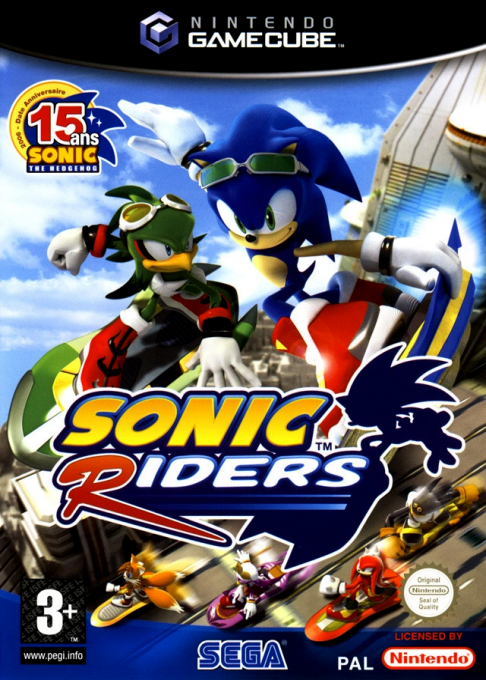 Sonic Riders — box-2D (FR)