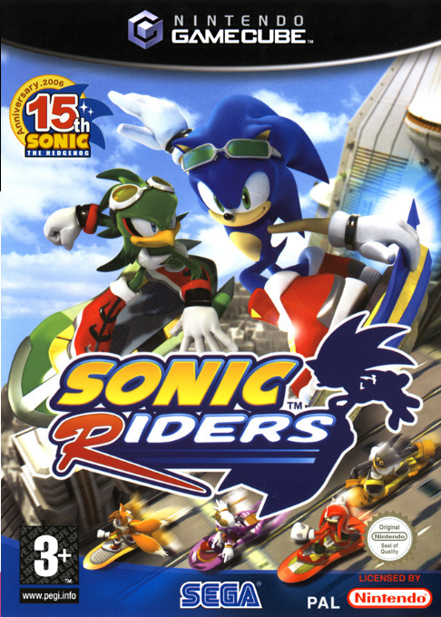 Sonic Riders — box-2D (SP)